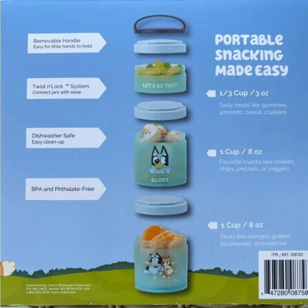 Whiskware‎ Bluey Snack Stacks